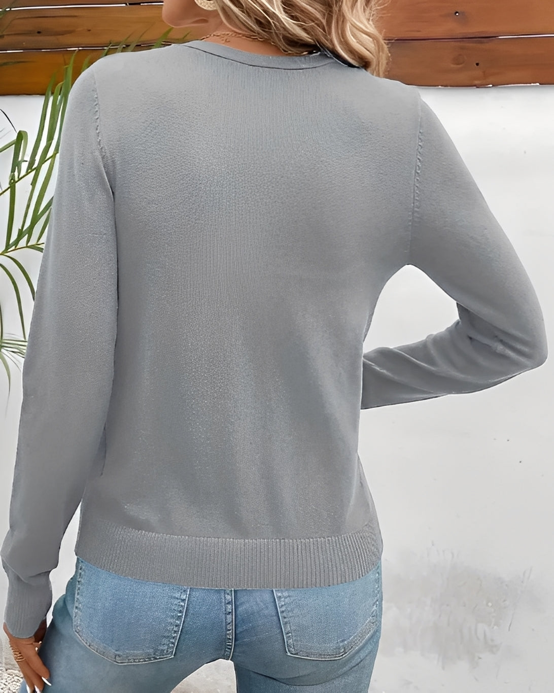 Meryl - Cardigan Elegante con Bottoni per Donna