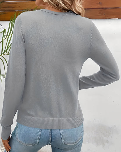 Meryl - Cardigan Elegante con Bottoni per Donna