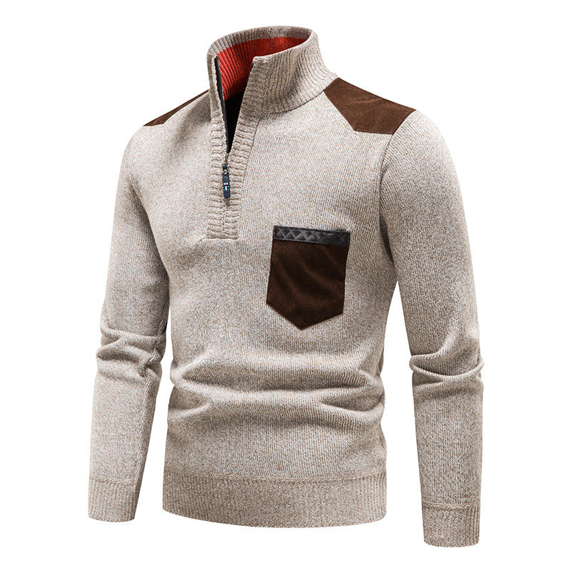Kevin - Maglione Moderno in Lana Morbida per Uomo