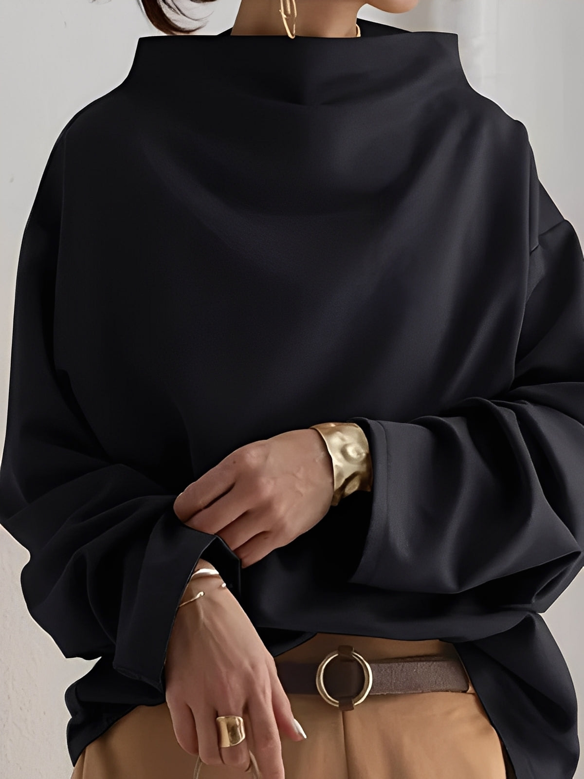 Bethney - Maglione moderno e ampio per donne