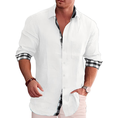 Ronald - Camicia uomo casual a quadri
