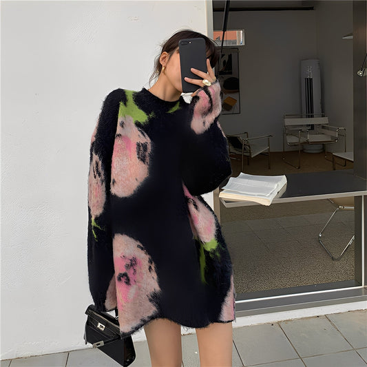 Shelby - Abito in maglia midi elegante e di classe per donne
