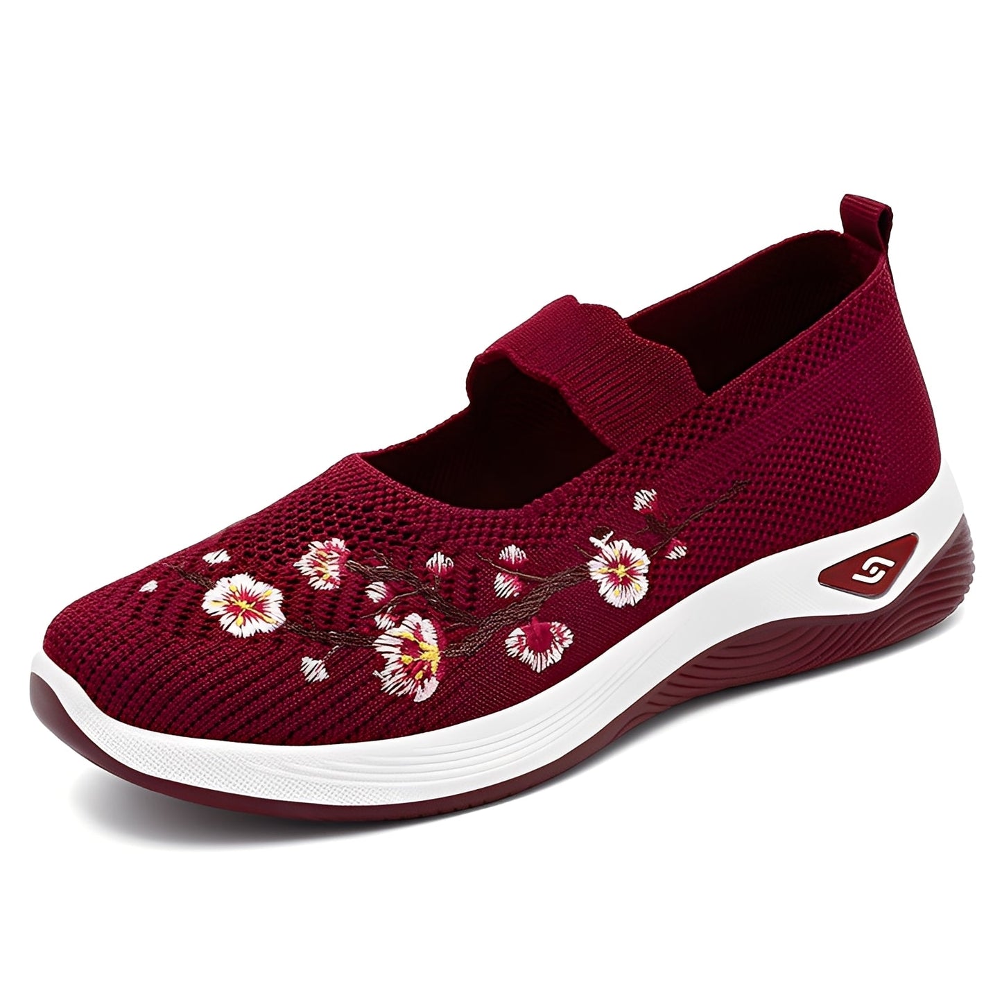 Jazmin - Scarpe casual ariose con ricamo per donne