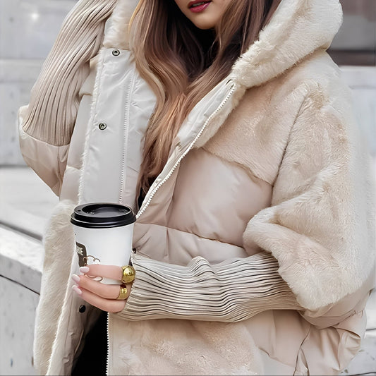 Alayna - Raffinata giacca chic con finta pelliccia per donne