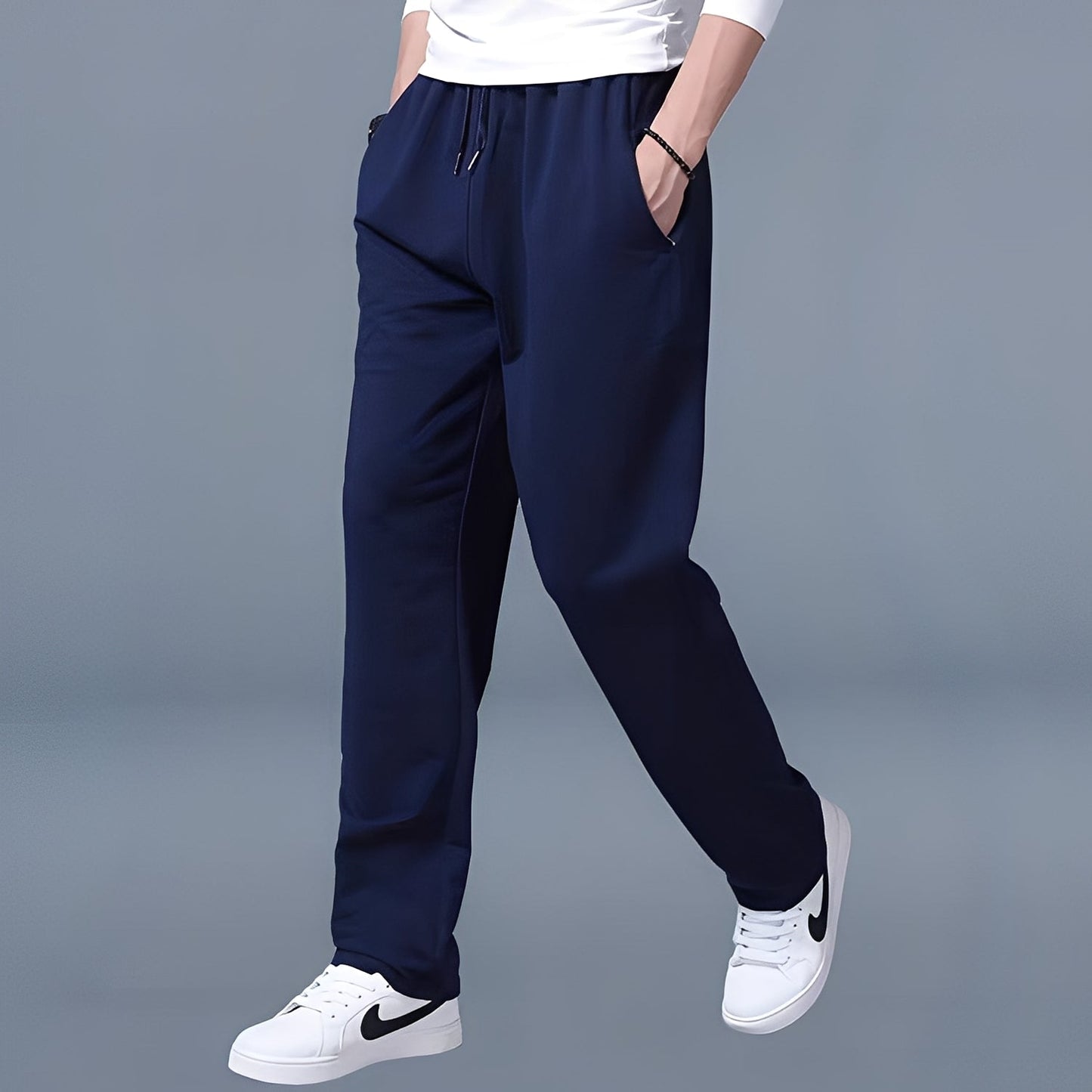 Landen - Pantaloni da jogging casual e morbidi per uomo