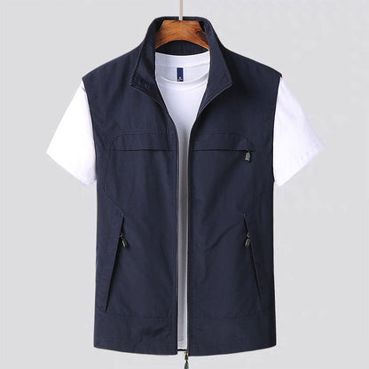 Marvin - Gilet casual con tasche per uomo