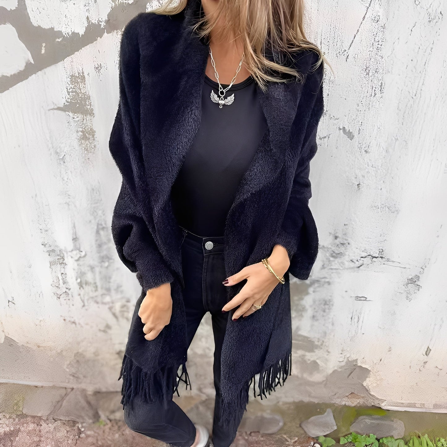 Bethney - Elegante giacca a maglia morbida per donne