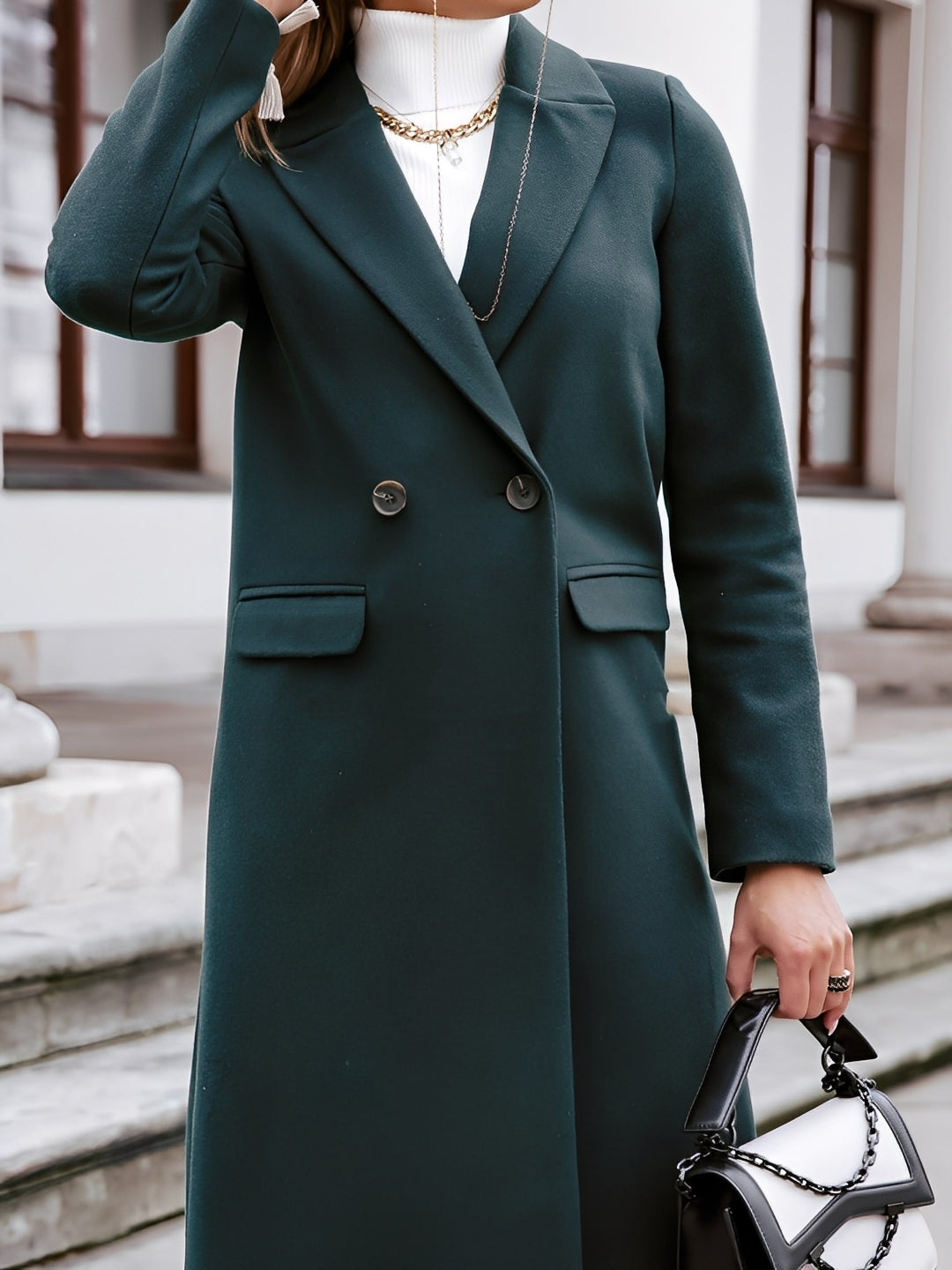 Moriah - Elegante cappotto in lana caldo per donne