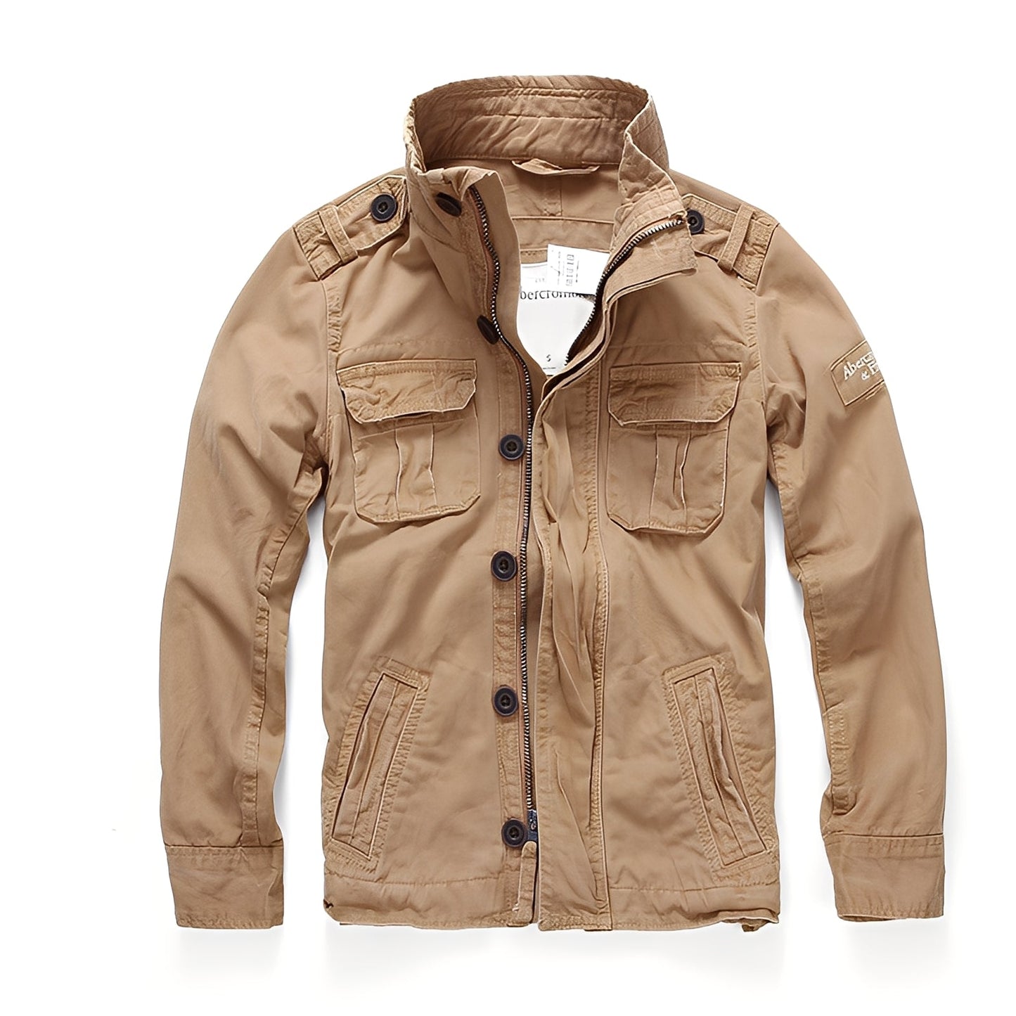 Trenton - Giacca di jeans classica con tasche per uomo