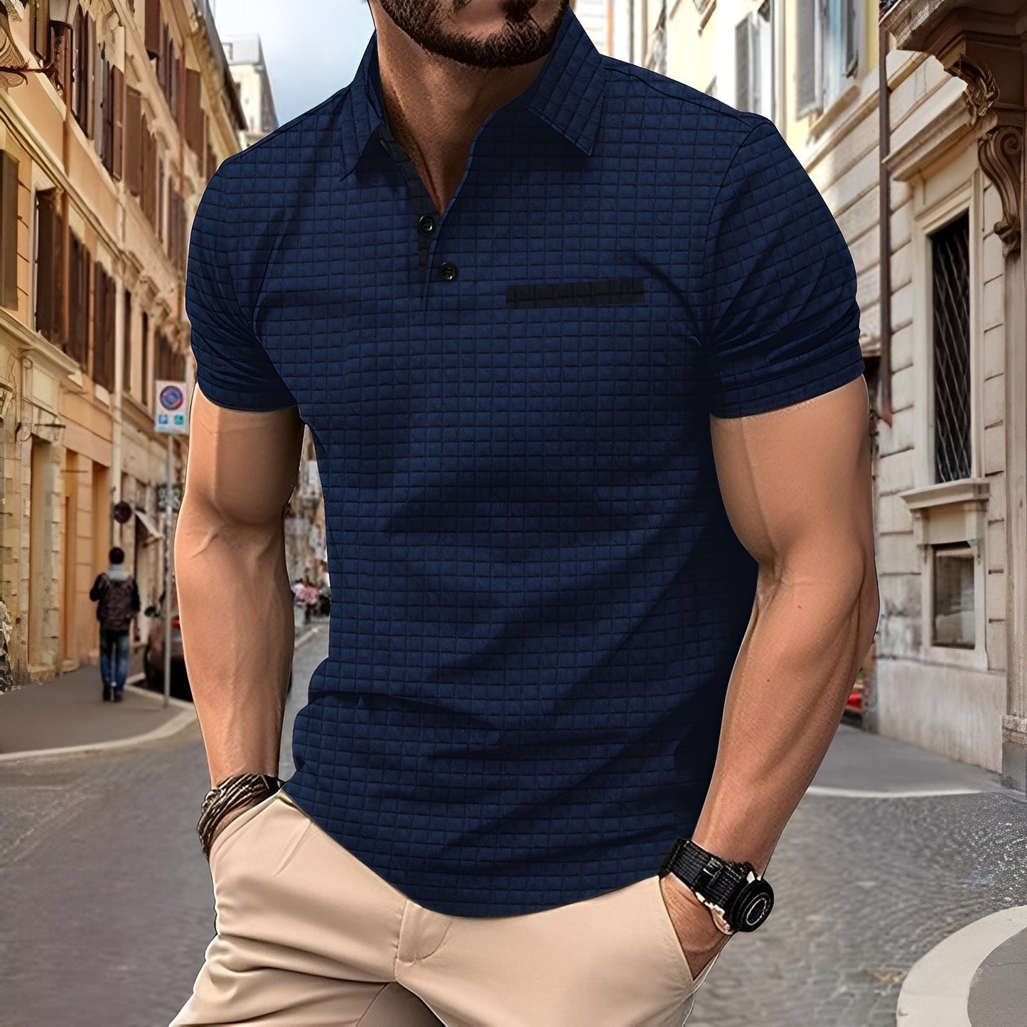 Benson - Polo Elegante a Vestibilità Aderente per Uomo