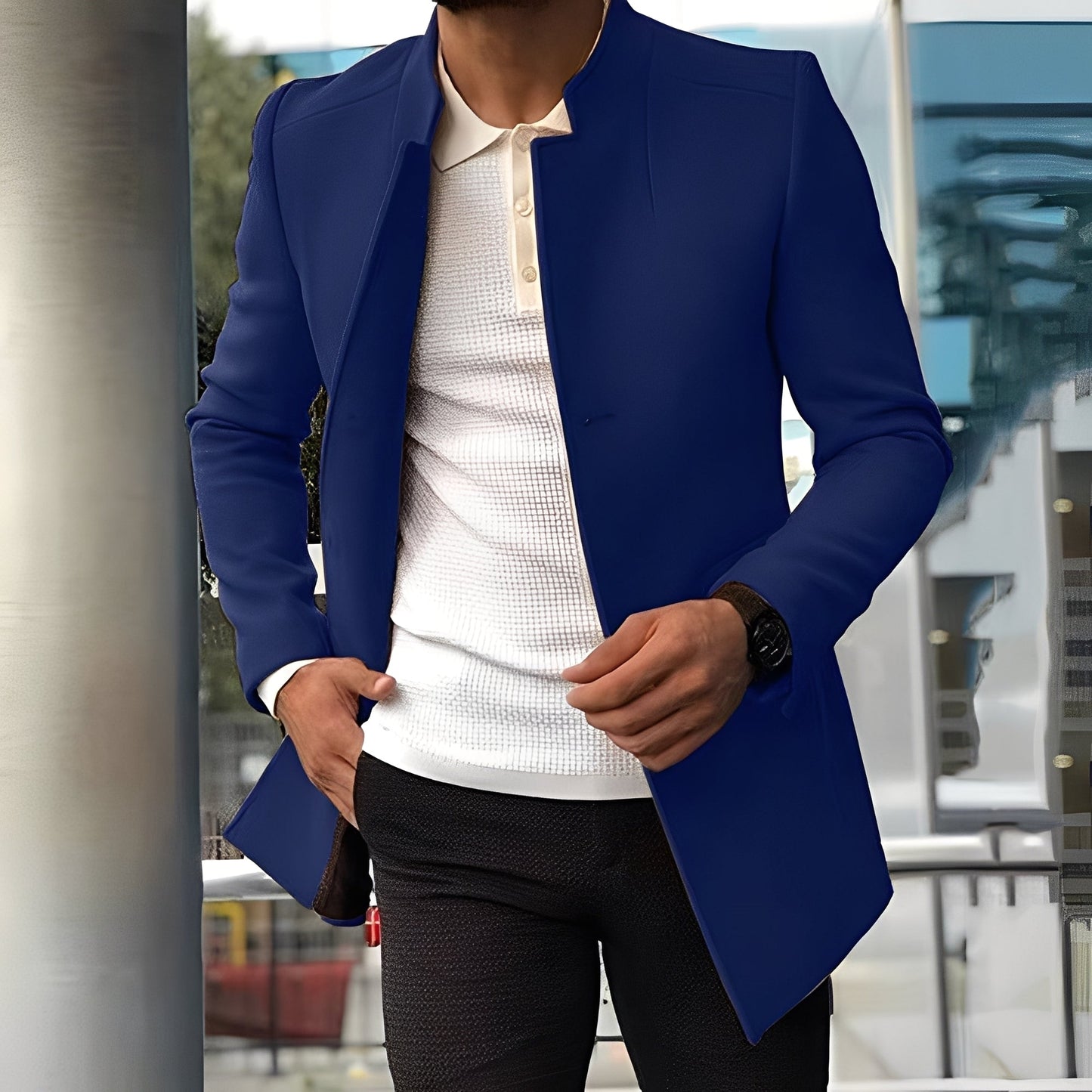 Joshua - Élégante veste ajustée pour hommes