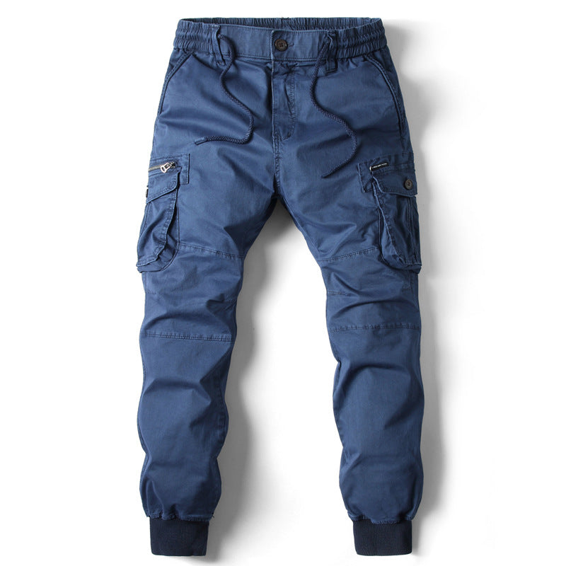 Trevor - Pantaloni cargo da uomo casual con molte tasche