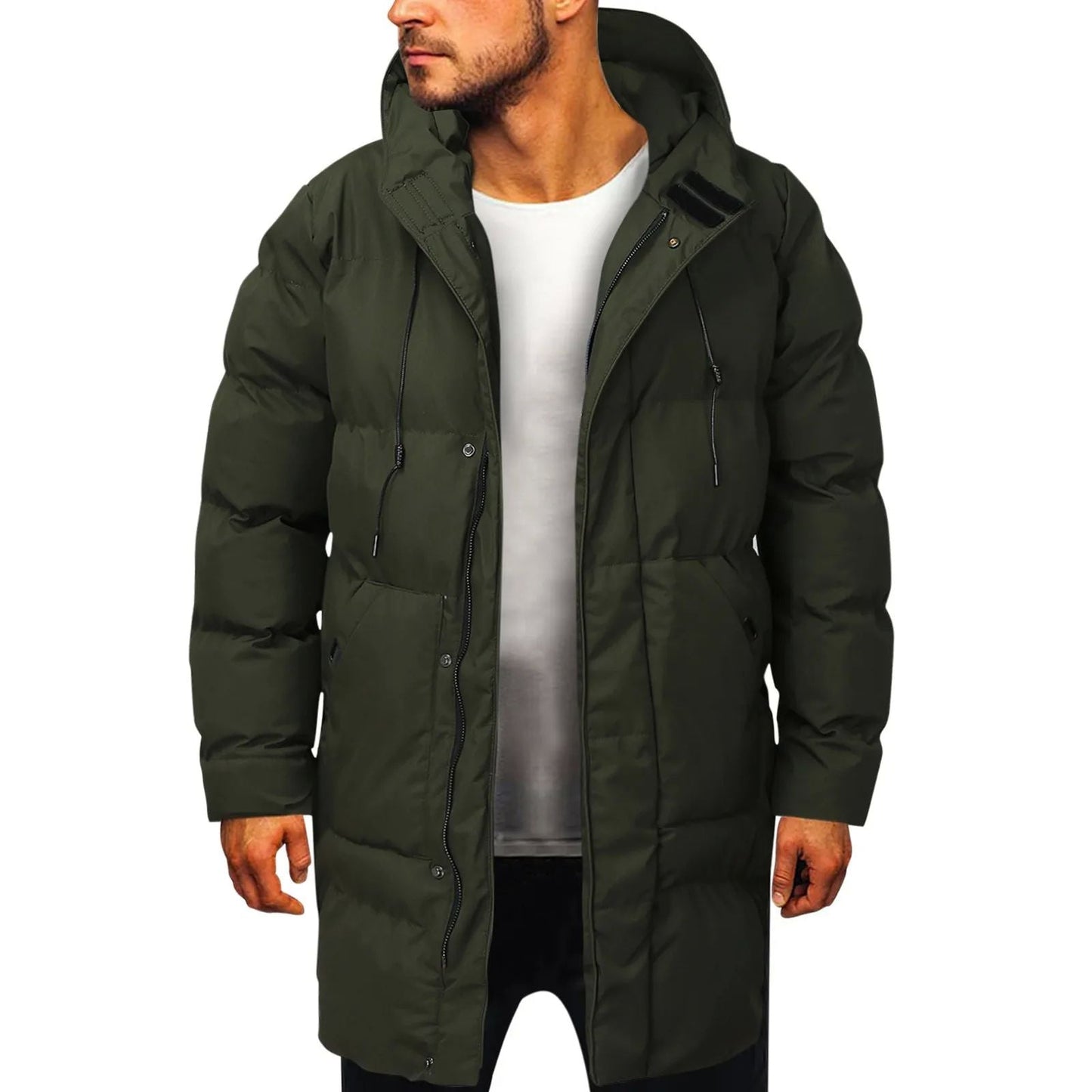 Darrel - Parka lungo e caldo per uomini