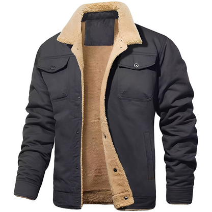 Arthur - Giacca calda casual foderata per uomo