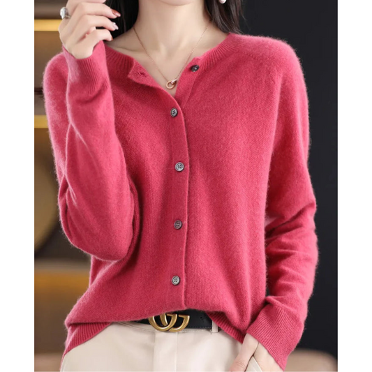 Kyla - Cardigan in Merino di Lusso e Comfort