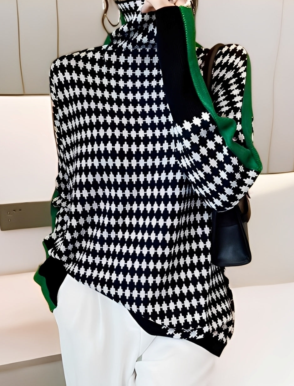 Bryony - Elegante maglione a collo alto per donne