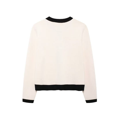 Vera - Cardigan Slim-Fit Chic Dorato