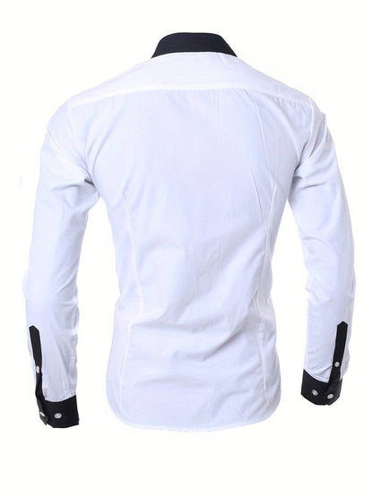 Tonie – Camicia Elegante con Contrasto dal Taglio Moderno