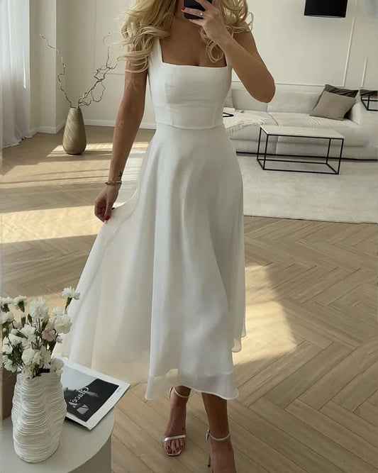 Miles - Vestito in Chiffon Eleganza Moderna