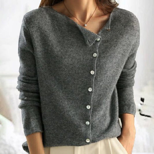 Fely - Cardigan Button-Up Chic Senza Tempo