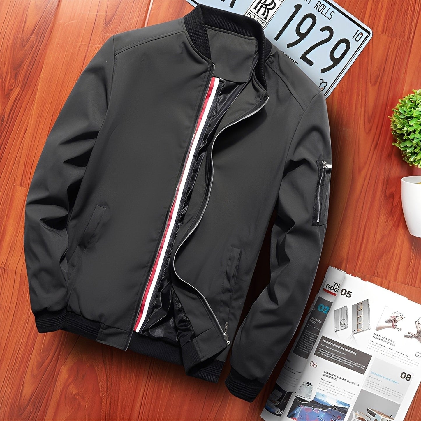 Leonard - Giacca bomber elegante da uomo