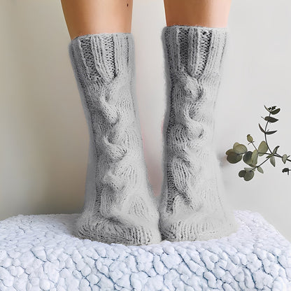 Dorothy - Calze calde di lana a maglia per donne