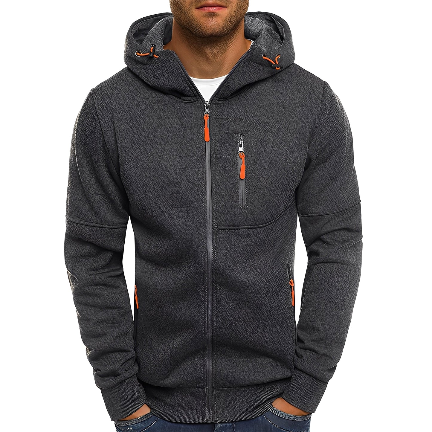 Lowell - Giacca con cappuccio casual ed elegante per uomo