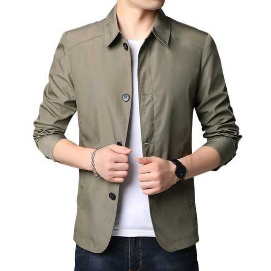 Fredric - Giacca casual da uomo, leggera e antivento