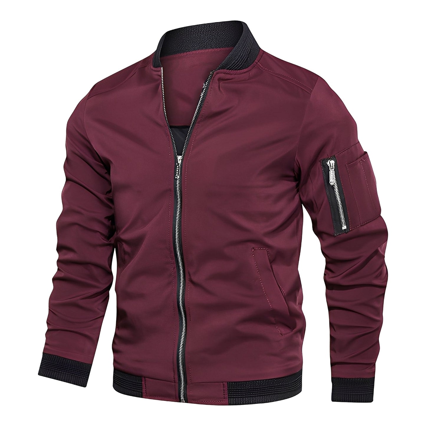 Alden - Giacca Bomber Sportiva Moderna per Uomini