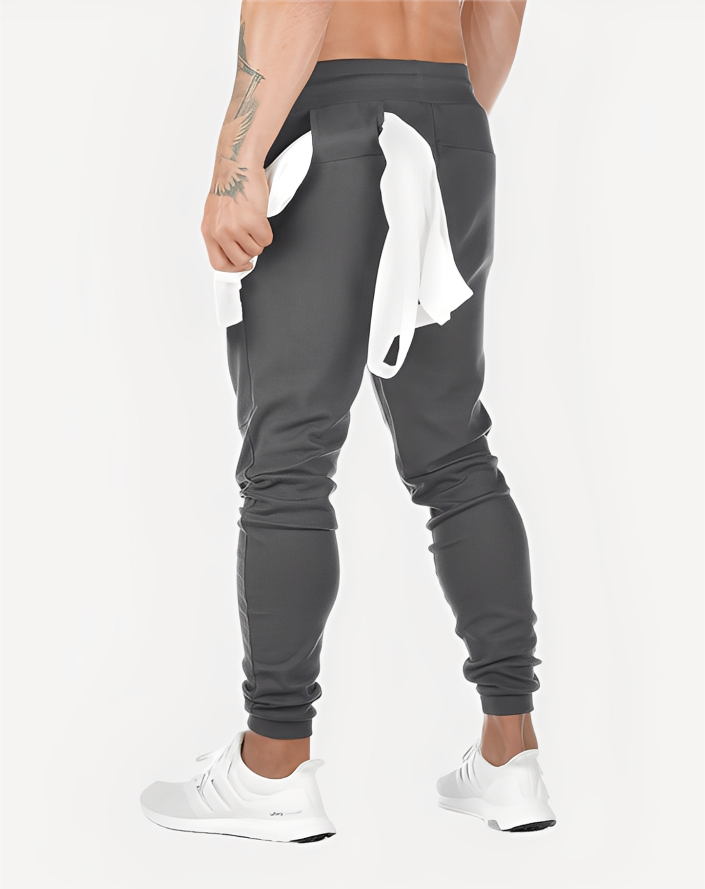 Jaydon - Pantaloni casual da fitness per uomo