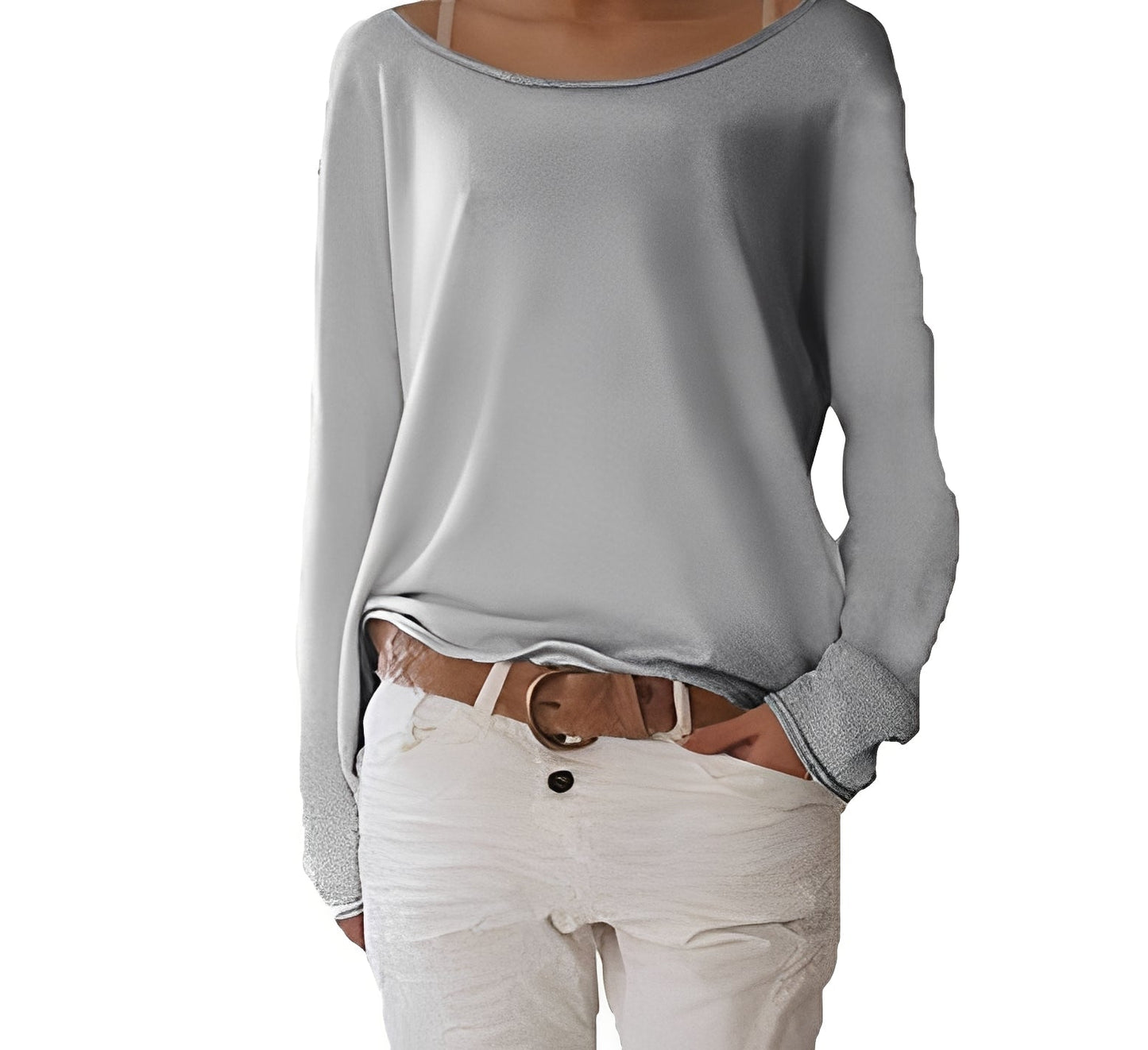 Béatrice - Pullover in maglia leggera per donna