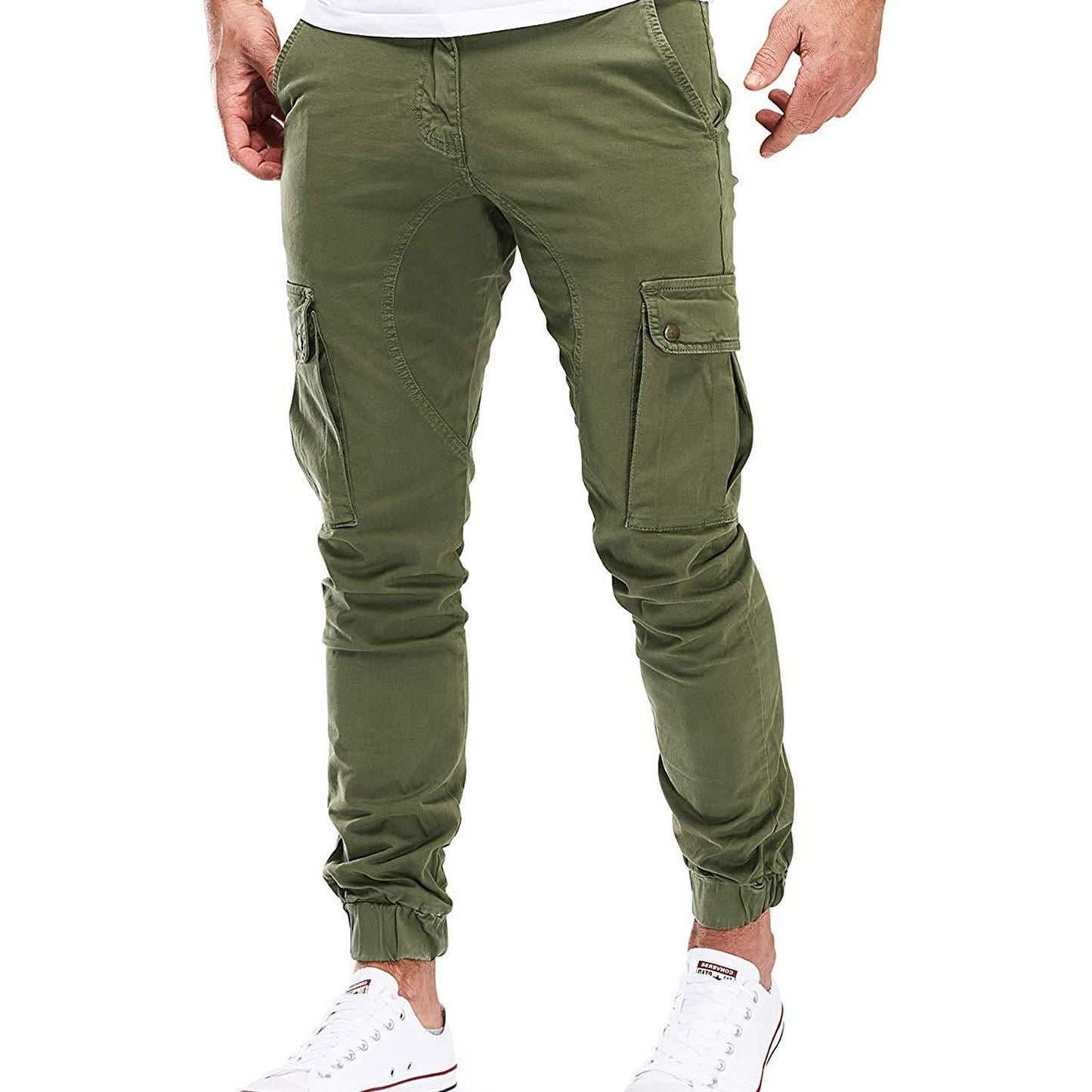 Ashton - Pantaloni cargo pratici e casual per uomo