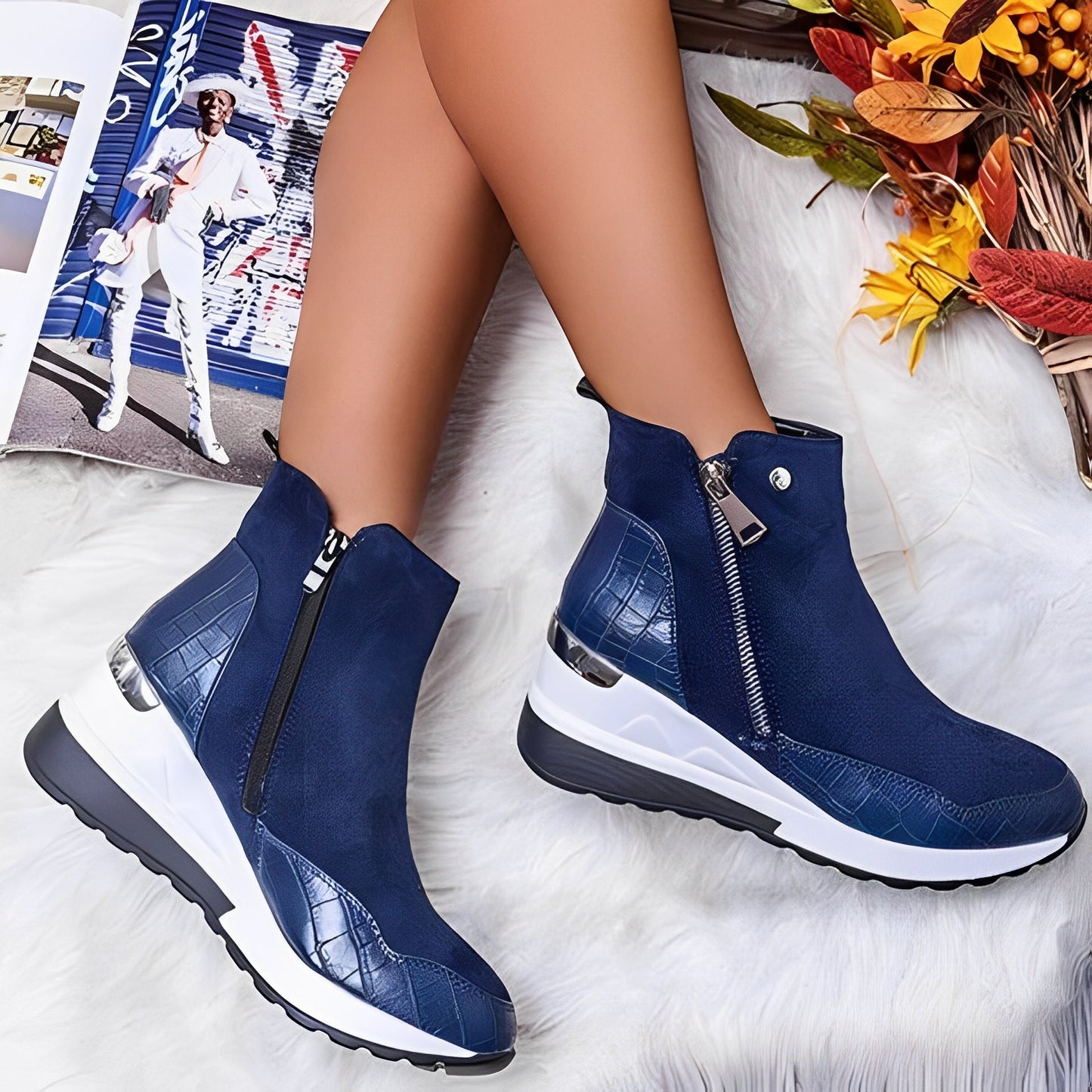 Yancy - Comodi Scarponcini Casual per Donne