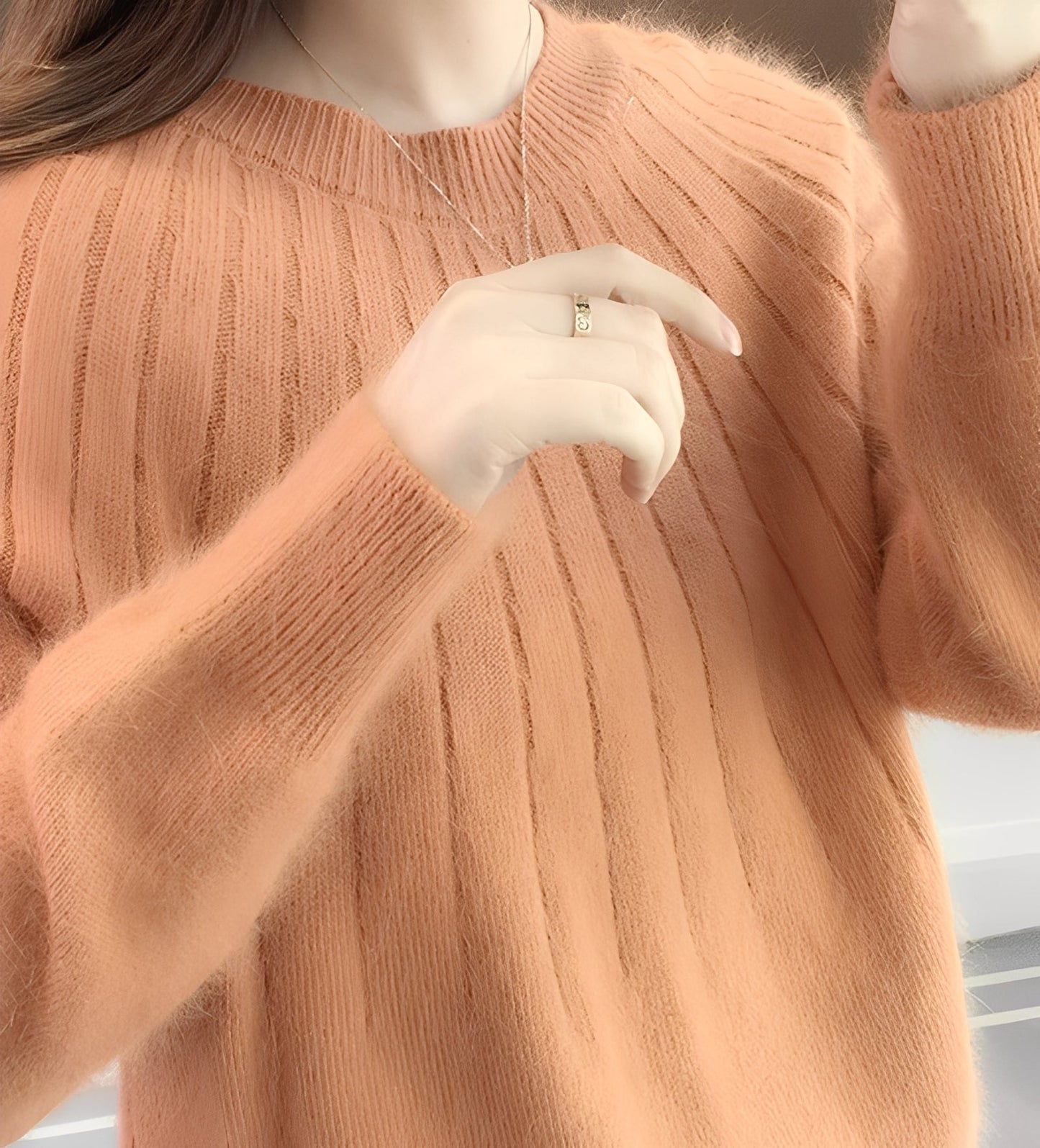 Josslyn - Elegante pullover in cashmere a taglio morbido per donne