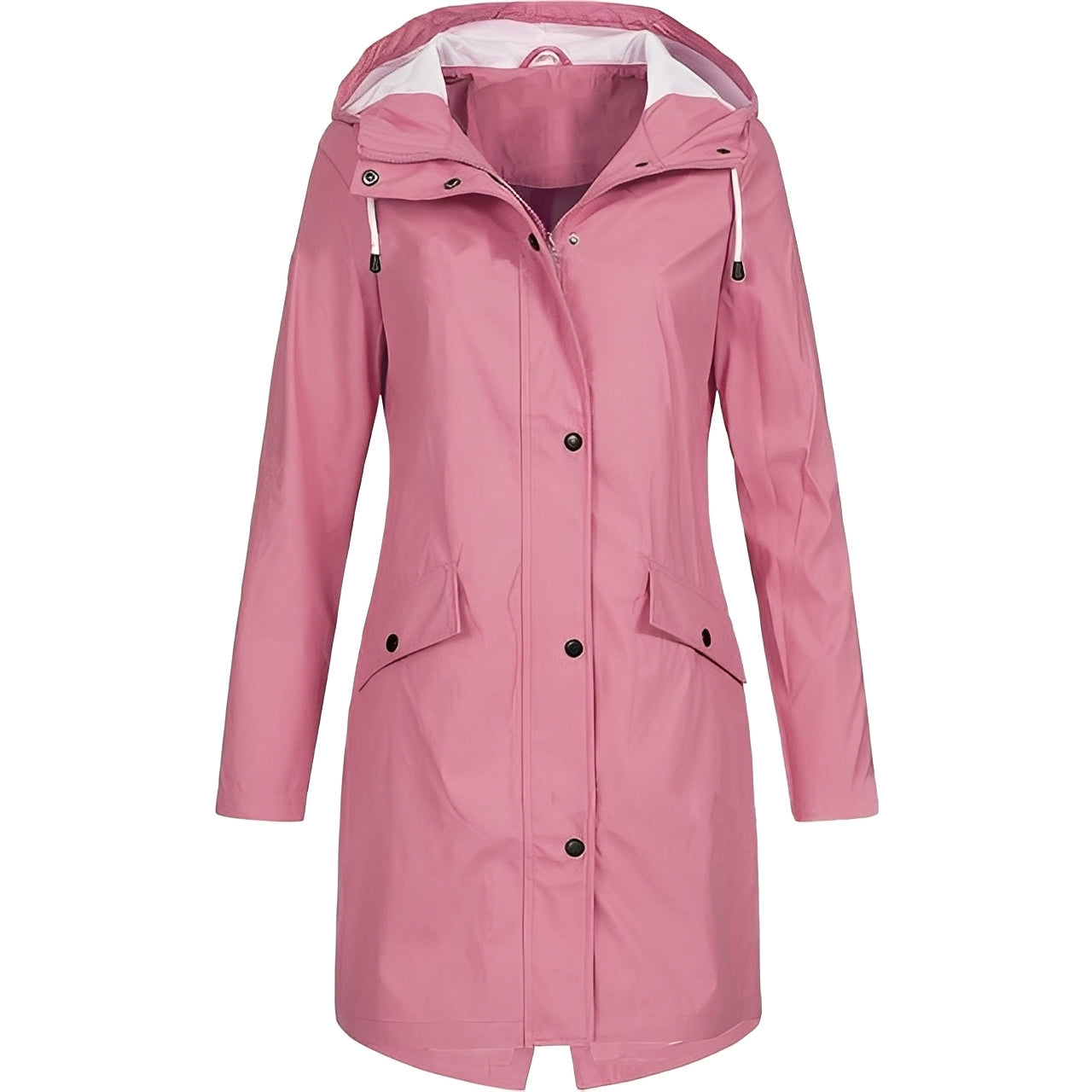 Jessica - Lungo cappotto impermeabile versatile per donne