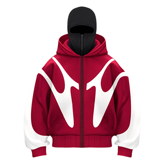 Patrick - Hoodie elegante con passamontagna per uomo