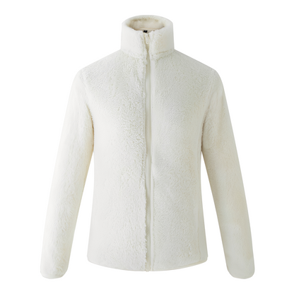 Alexis - Gilet elegante in pile con zip frontale per donna