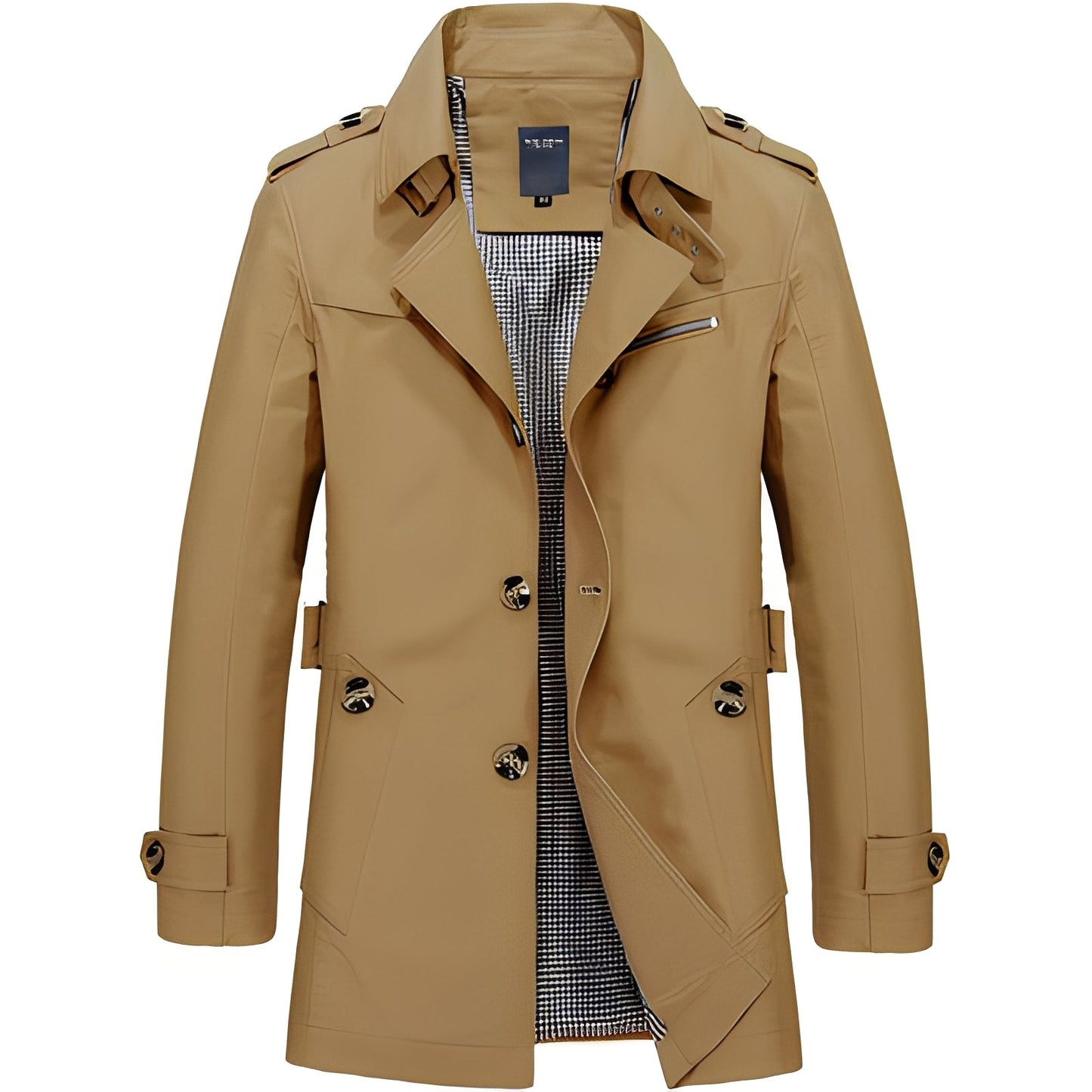 James - Trench coat elegante per uomo