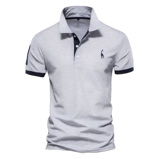 Victor - Polo a Maniche Corte Casual per Uomo
