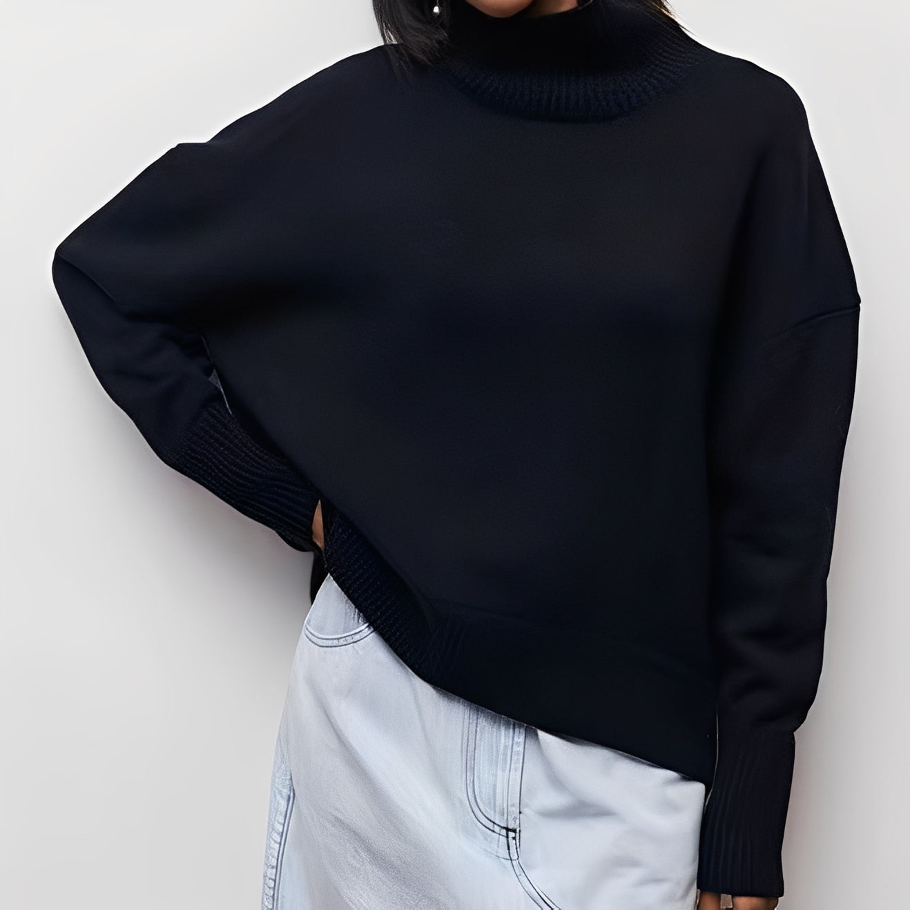 Sharon - Maglione largo e casual per donne