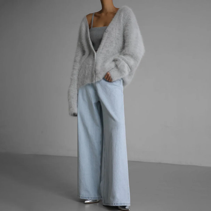 Erina - Cardigan in Cashmere di Lusso