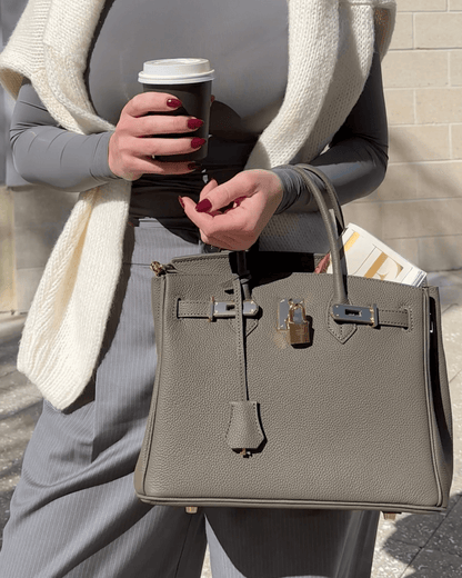 Grande borsa in pelle da donna - Lusso incontra funzionalità