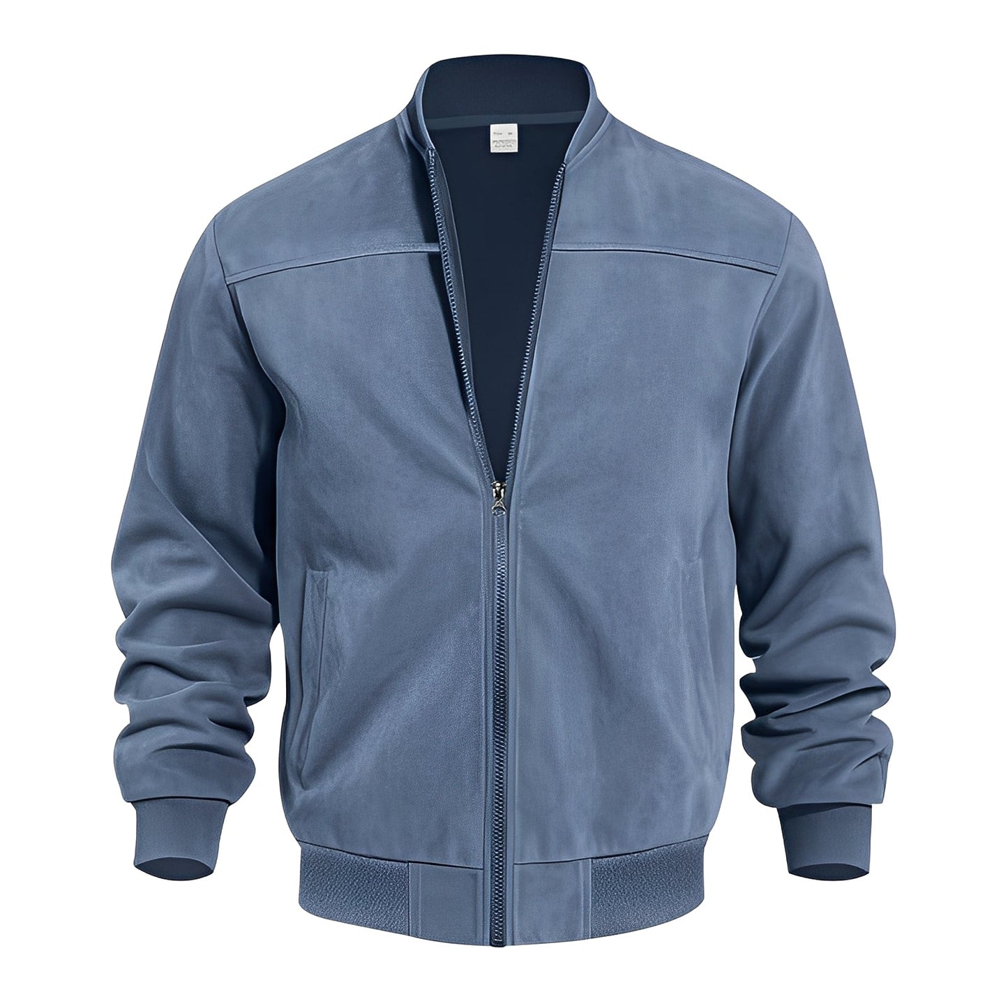 Easton - Classica, giacca in pelle scamosciata elegante per uomini