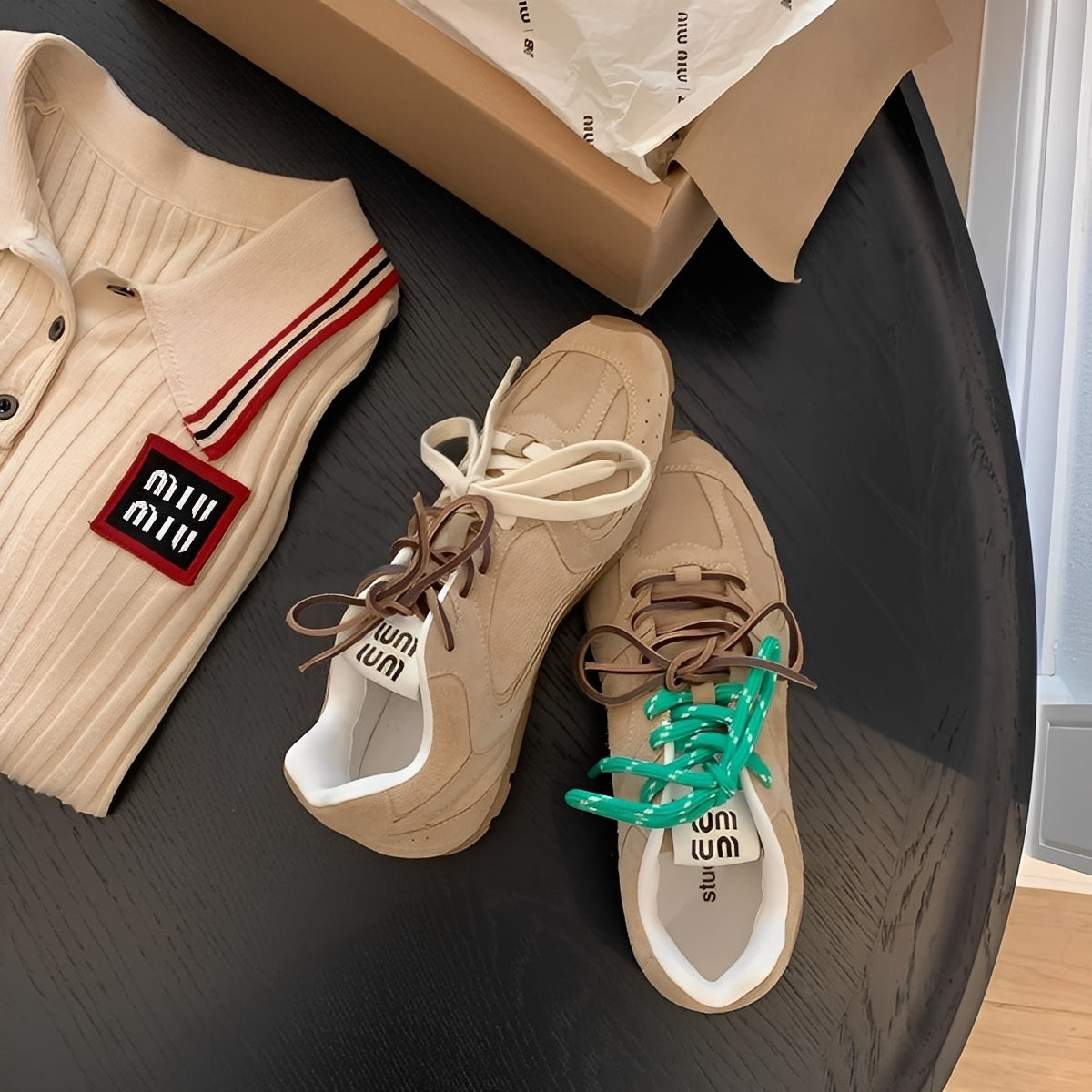 Avril - Scarpe di lusso design retrò