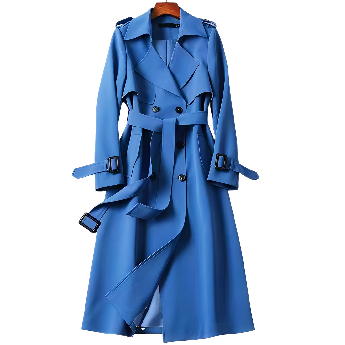 Patricia - Soprabito Trench Elegante con Bottoni per Donne