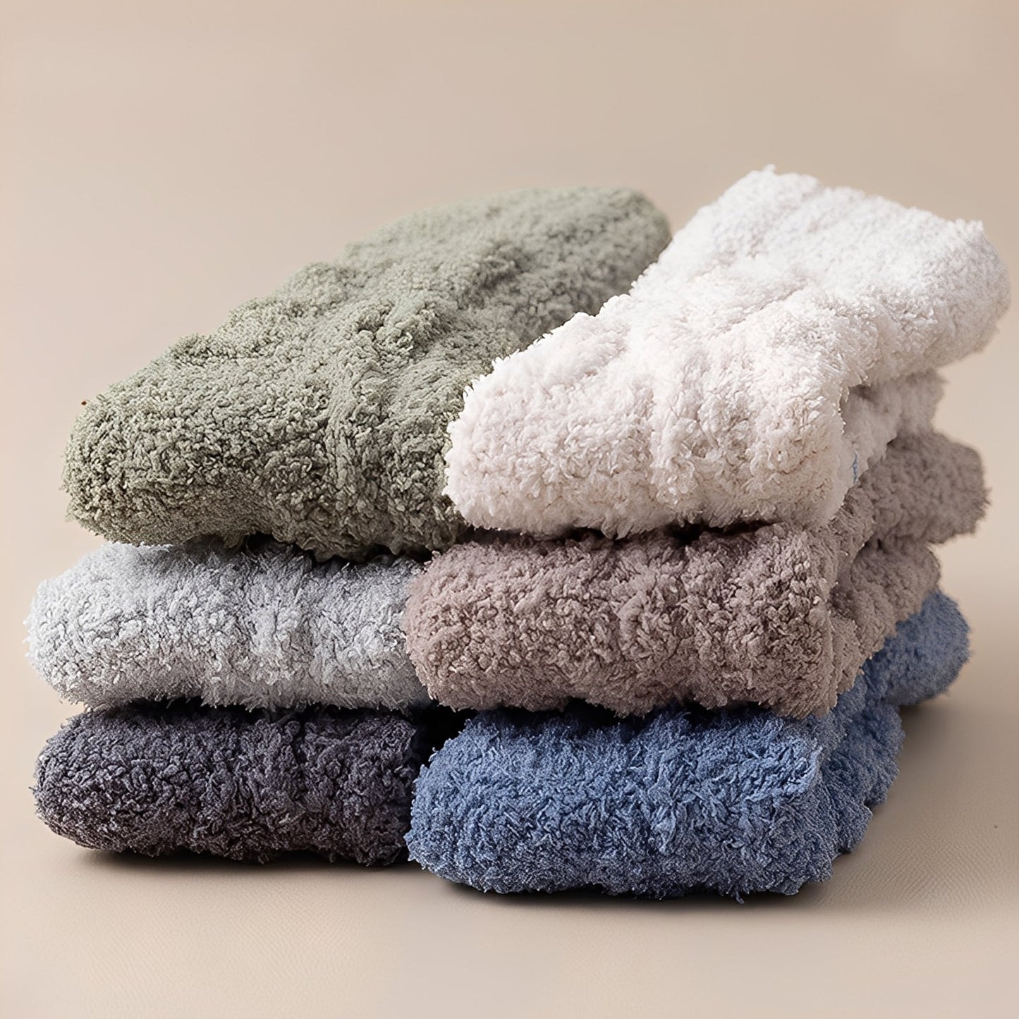 Neely - Calzini unisex in soffice velluto pile