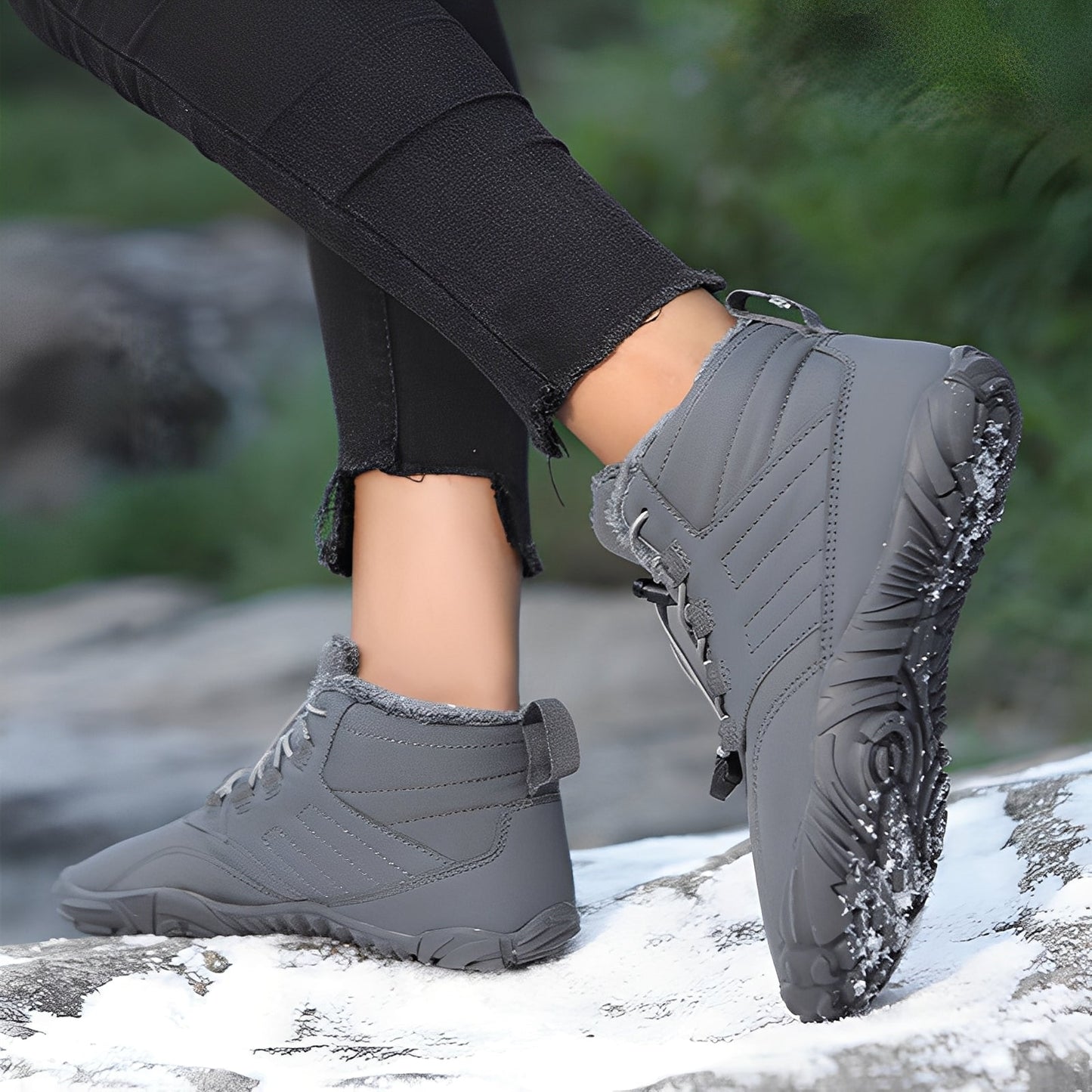 Jerred - Scarpe da esterno casual per uomini che imitano la camminata a piedi nudi