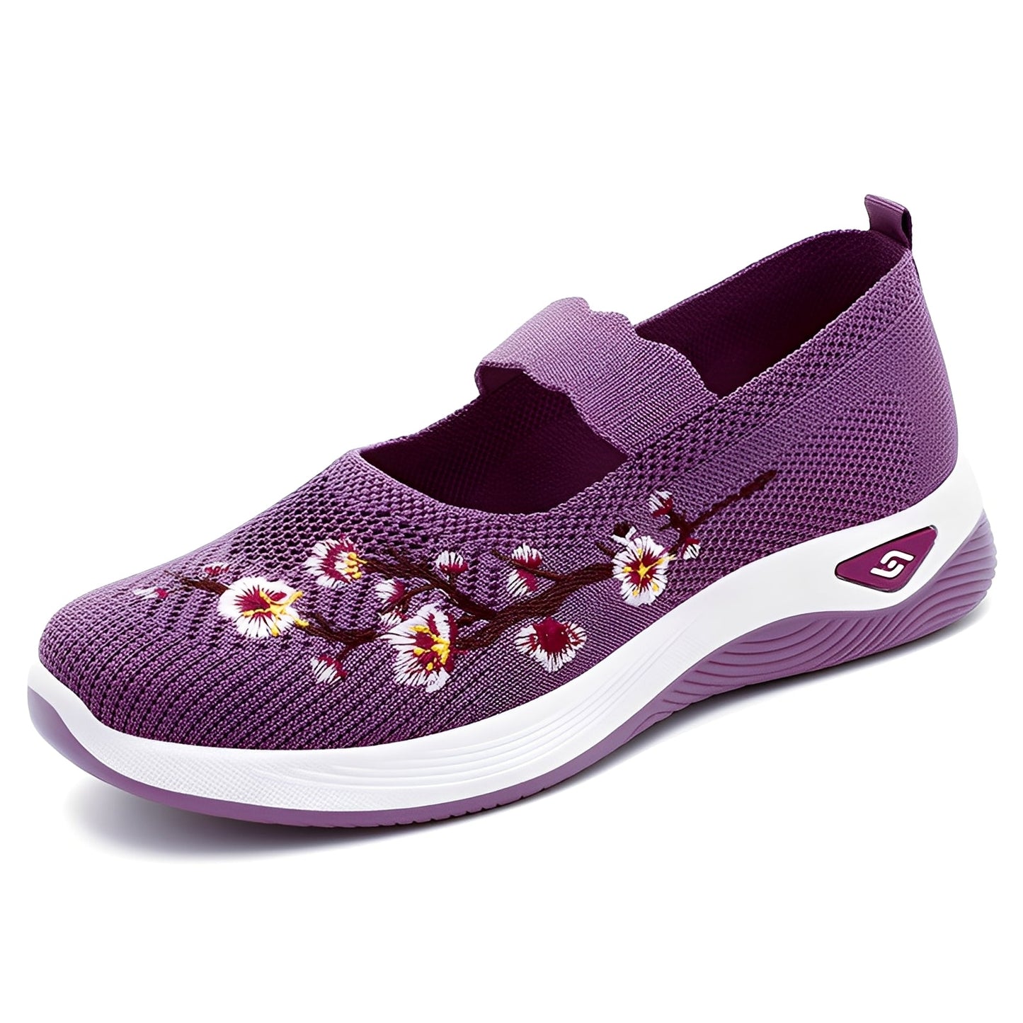 Jazmin - Scarpe casual ariose con ricamo per donne