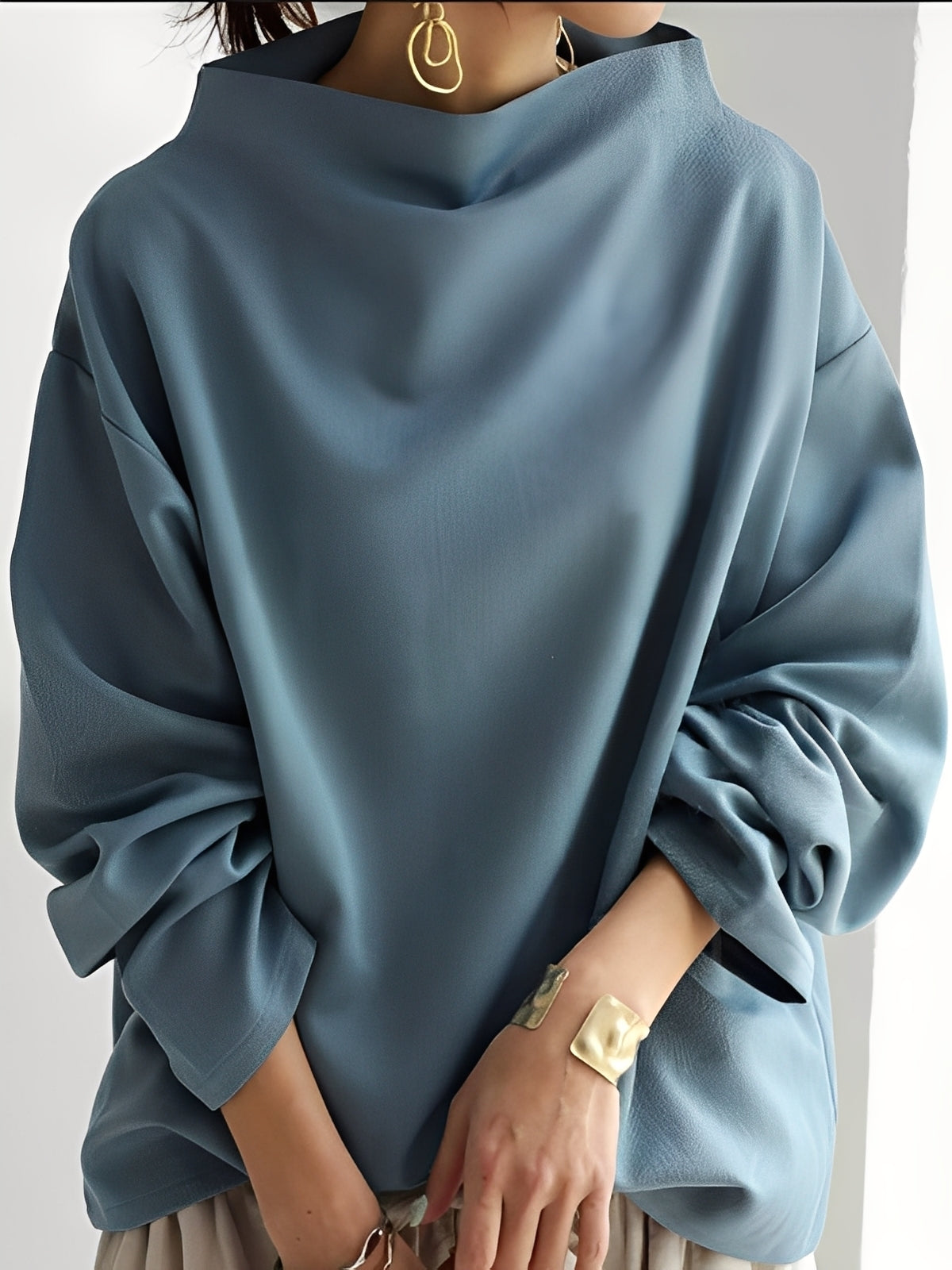 Bethney - Maglione moderno e ampio per donne