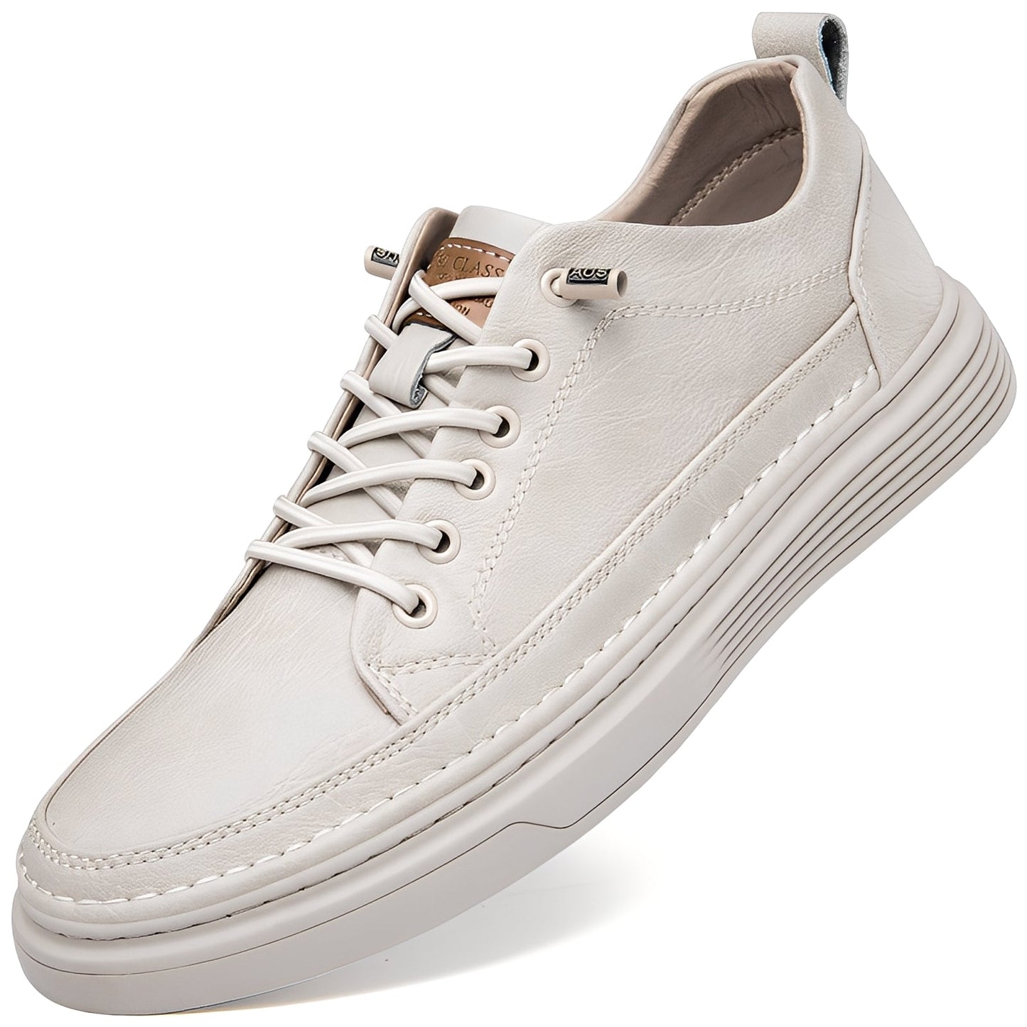 Damion - Scarpe da Ginnastica Classiche in Pelle per Uomo